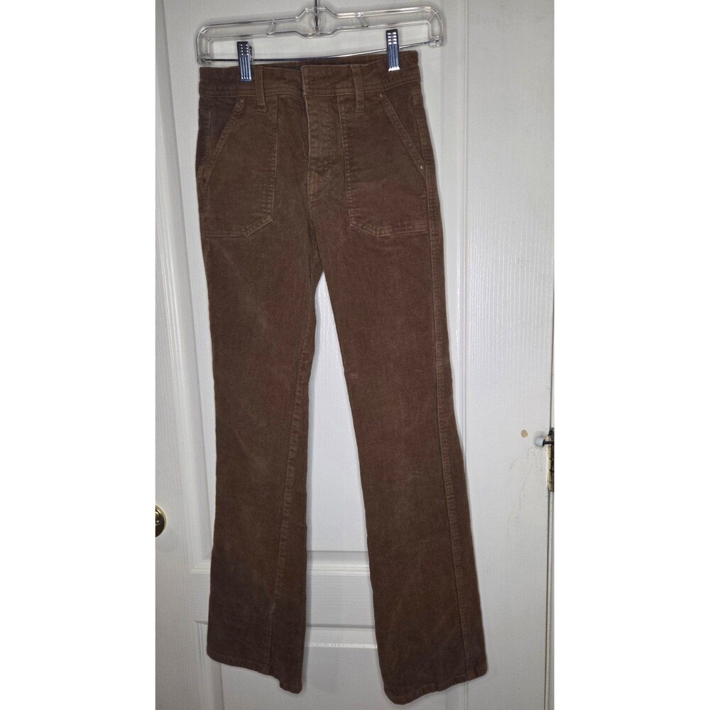 Indigo Rising Brown Corduroy Flare Leg High Waist